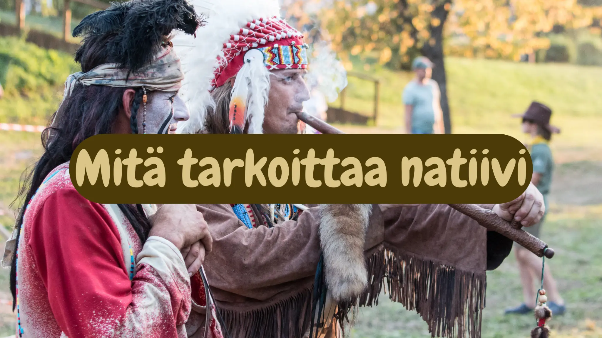 Mitä tarkoittaa natiivi