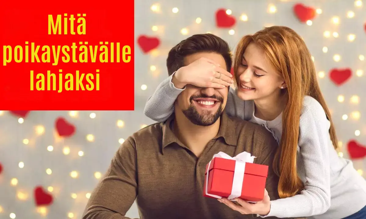 mitä poikaystävälle lahjaksi