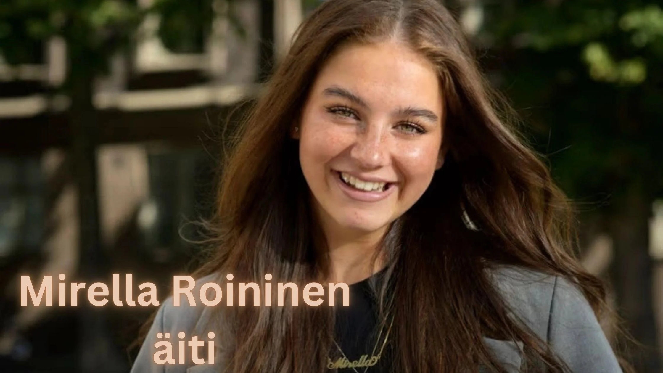 Mirella Roininen äiti